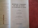 Dictionnaire etymologique ds noms de rivières et de montagne en france.. DAUZAT (Albert) DESLANDES (Gaston) ROSTAING (Charles)