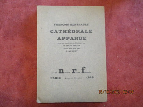 Cathédrale apparue.. BERTHAULT (François)