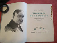 Tragédie de la pureté.