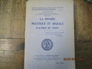 La pensée politique et sociale d'Alfred de Vigny.. FLOTTES (Pierre)