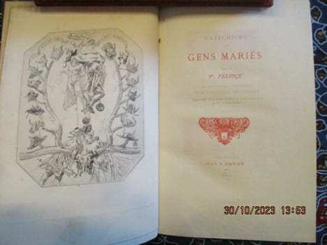 Catéchisme des gens mariés, par le P. Féline. Réimpression textuelle sur l'édition originale, augmentée d'un avant-propos.... FELINE (Père)