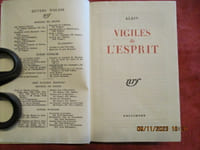 Vigiles de l'esprit.