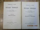 Introduction à l'étude de la physique théorique.. FORTRAT (René)