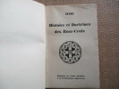 Histoire et doctrines des Rose-Croix.. SEDIR