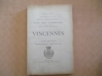 VINCENNES. Notice historique et renseignements administratifs.