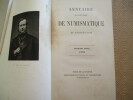 Annuaire de la Société Française de Numismatique et d'Archéologie. Première année 1866.. 