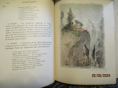 Mémoires secrets pour servir à l'histoire des lettres en France. Extraits choisis par Louis Perceau.