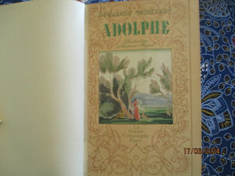 Adolphe.. CONSTANT (Benjamin)
