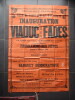 Affiche de linauguration du viaduc des Fades 1909. . 