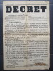 Permis exclusif de recherche de p&eacute;trole et gaz communes du Puy-de-D&ocirc;me.. DECRET du 21 juin 1927. 