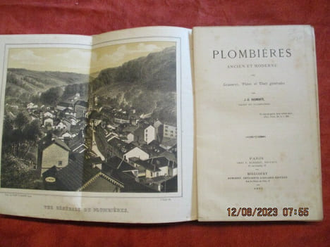 Plombières ancien et moderne avec gravures, plans et cartes. . HAUMONTE (J.-D.)