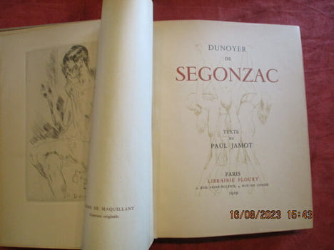 Dunoyer de Segonzac.. JAMOT (Paul)