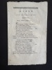 Hymne aux Républicains. Air : “Allons, Enfans…”. [Sérieys, Antoine]