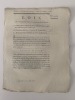 Loix Du 18 Septembre 1792, l'an quatrième de la Libération. 1. Fixation des traitements des divers administrateurs ou régisseurs nationaux pour ...