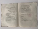 Loix Du 18 Septembre 1792, l'an quatrième de la Libération. 1. Fixation des traitements des divers administrateurs ou régisseurs nationaux pour ...