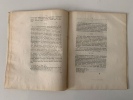 De Vulneribus cum Amissa Substantia. Theses Anatomomico-Chirurgicae. Lescure, Franciscus