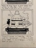 Dessin original monogrammé 'Mariage de Prince'. Hellé, André