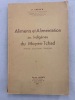 Aliments et Alimantation des Indigènes du Moyen-Tchad (Afrique Equatoriale Française). Créac'h, P.