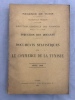 Documents Statistiques sur la Commerce de la Tunisie. Année 1906. Regence de Tunis, Protectorat Françaism Direction Générale des Finances. 