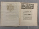 De Exfoliatione ossium praecavenda, vel accerleranda. Streck, Albertus Franciscus Floridorus