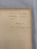 Le Plexus Rénal. Son Rôle dans l'Œdème Brightique et quelques Symptômes des Néphrites [avec dédicace de l'auteur]. Sémeril, F.