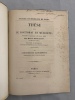De l'Ergotisme Gangréneux (Observations prises à Luyon en 1854-1855). Thése pour le Doctorat en Médecine, présentée et soutenue le 8 février 1856 ...