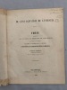 De l'Invagination de l'Intestin. Thèse présentée à la Faculté de Médecine de Strasbourg et soutenue publiquement le mardi, 19 janvier 1864, à 4 heures ...