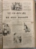 Le Charivari. No. 1 1er, janvier 1845 au No. 181, 30 juin 1845 [avec 72 lithographies de Daumier]. Daumier, Cham, Beaumont e.a.