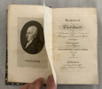 Taschenbuch der Pferdekunde für Stallmeister, Offiziere, Oeconomen, Thierärzte und Freunde des Pferdes überhaupt. Auf das Jahr 1819. Drittes Bändchen. ...