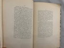 Procès-verbal de l'Audience solennelle de Rentrée le 3 novembre 1869 de la Magistrature et de quelques Réformes relatives à l'Organisation Judiciaire. ...