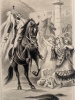 Dessin original signé . Chaperon, Eugène 