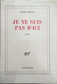Je ne suis pas d'ici