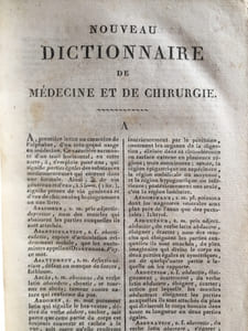 Nouveau dictionnaire de médecine, de chirurgie, de physique, de chimie et d'histoire naturelle