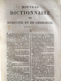 Nouveau dictionnaire de médecine, de chirurgie, de physique, de chimie et d'histoire naturelle