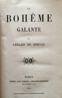 La Bohème galante