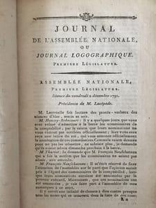Journal de l'Assemblée Nationale ou journal logographique - tome cinquième