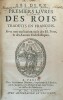 Les deux premiers livres des Rois. [Bible de Port-Royal]. [Le Maistre de Sacy, trad.]