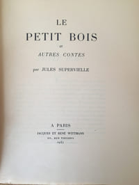 Le Petit bois et autres contes