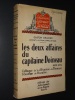 LES DEUX AFFAIRES DU CAPITAINE DOINEAU 1856-1874. DELAYEN Gaston