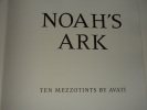 NOAH'S ARK - 10 MEZZOTINTS. AVATI Mario