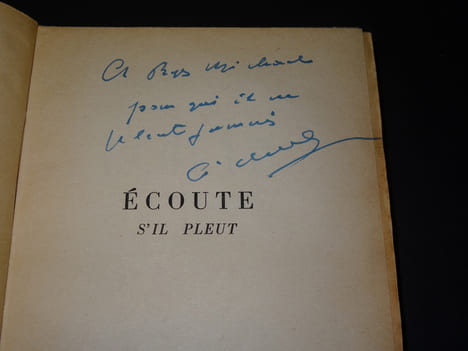ÉCOUTE S'IL PLEUT - ENVOI. ARNOUX Alexandre