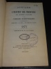 ANNUAIRE DE L'INSTITUT DES PROVINCES - ANNÉE 1871. COLLECTIF
