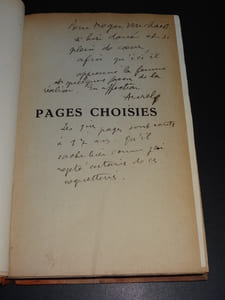 PAGES CHOISIES - ENVOI