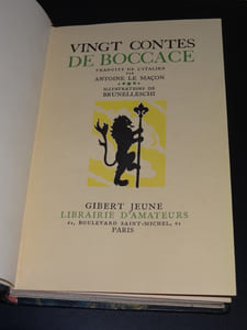 VINGT CONTES - ILLUSTRATIONS DE BRUNELLESCHI