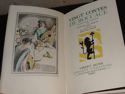 VINGT CONTES - ILLUSTRATIONS DE BRUNELLESCHI