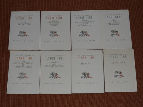 LE THÉÂTRE COMPLET DE ANDRÉ GIDE ILLUSTRÉ PAR MAURICE BRIANCHON. GIDE André