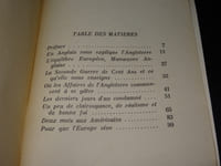 L'ANGLETERRE CONTRE L'EUROPE