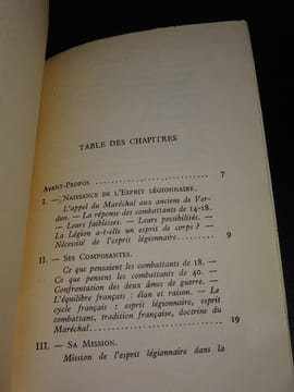 L'ESPRIT LÉGIONNAIRE. GERVAIS André