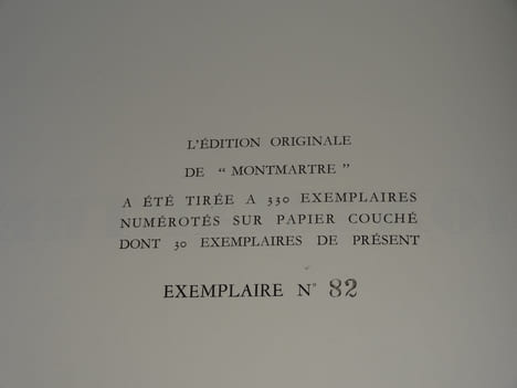 CRAPOUILLOT N°45 - MONTMARTRE - 1959 - ÉDITION ORIGINALE. COLLECTIF