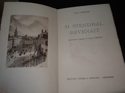 SI STENDHAL REVENAIT - EAUX-FORTES ET DESSINS DE JOANNY DREVET